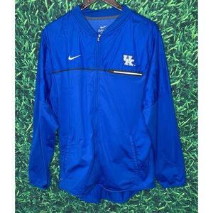 Kentucky Wildcats UK Nike Dri-Fit Go Big Blue Men’s Large Full Zip Jacket SEC